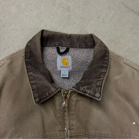 Carhartt Sherpa lined jacket size large - Picture 3 of 7